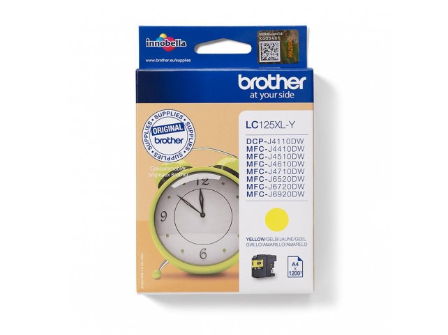 Brother LC125XLY INK FOR BHS13 - MOQ 5  