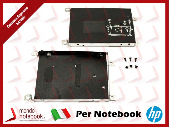 Hard Drive Disk Tray HDD Caddy HP Probook 450 455 470 475 G3 (con Viti)