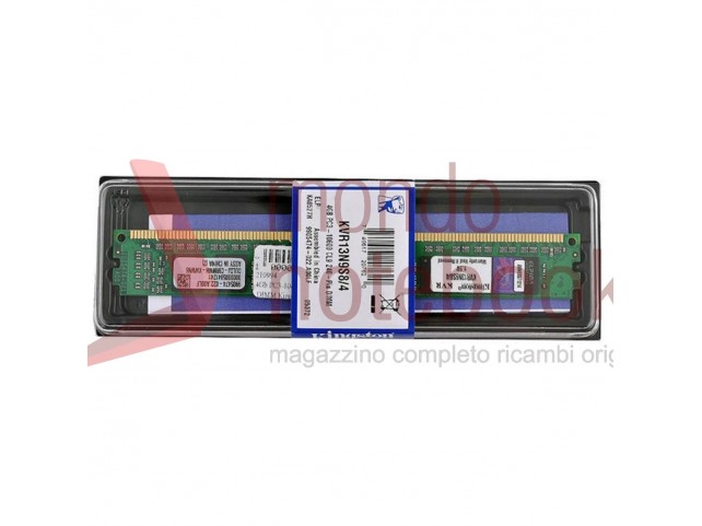 RAM DIMM PC-DESKTOP DDR3 4GB PC3-10600 1333Mhz CL9 KINGSTON
