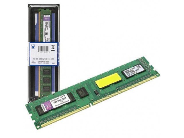 RAM DIMM PC-DESKTOP DDR3 4GB PC3-12800 1600Mhz CL11 KINGSTON