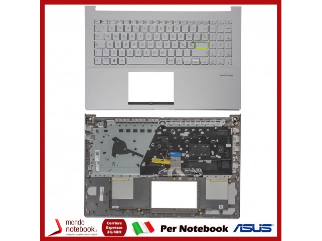 Tastiera con Top Case ASUS X521 X521IA Layout Italiano Retroilluminata