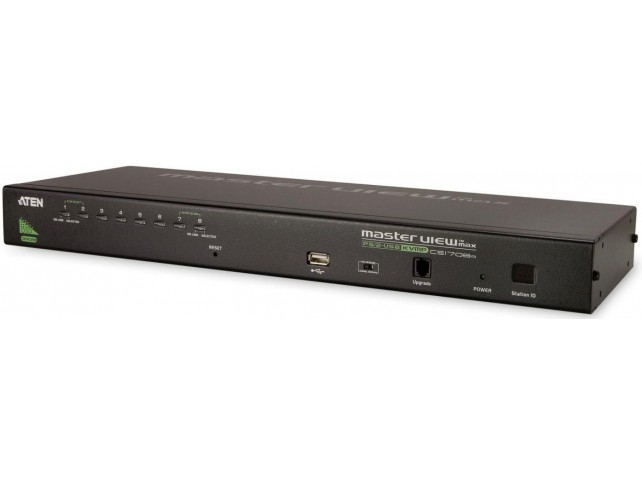 Aten 8 port USB KVM Daisy Chain  8-Port PS/2-USB KVM Switch
