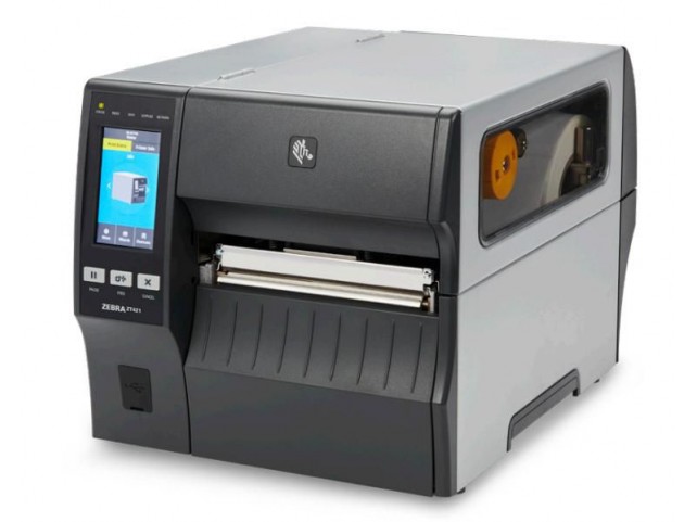 Zebra TT Printer ZT421 6", 203  dpi, Euro and UK Cord, Serial