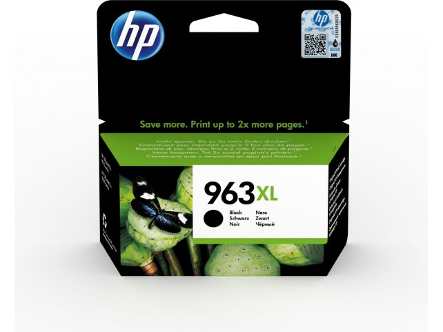 HP 963XL High Yield Black Ink  963XL Original
