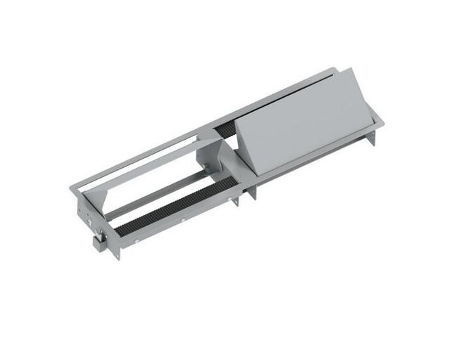 Bachmann CONI DUO mounting frame 6-way  PLATEADA RAL 9006