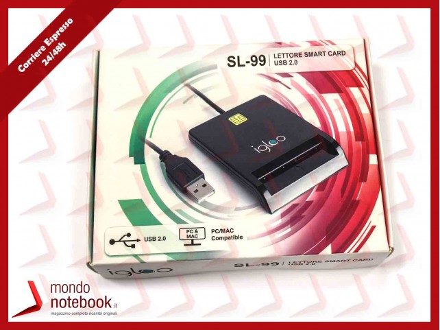 IGLOO SL-99 IGLOO LETTORE SMART CARD USB 2.0