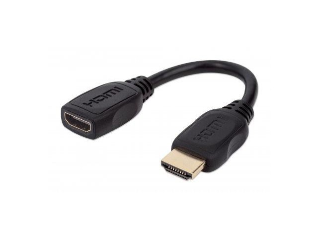 Manhattan Hdmi With Ethernet Extension  Cable 4K 60Hz (Premium High