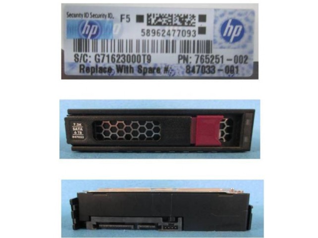 Hewlett Packard Enterprise DRV HDD 6TB 6G 7.2K 3.5  SATA MDL LP