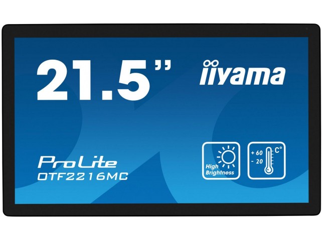 iiyama 21 5 PCAP Bezel Free 10P  Touch 1920x1080