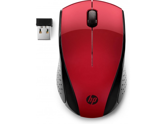 HP Wireless Mouse 220 (Sunset  Red)