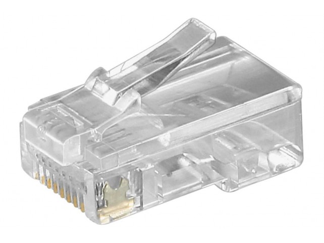 Lanview RJ45 Plug for Flat Cable 8  Pin