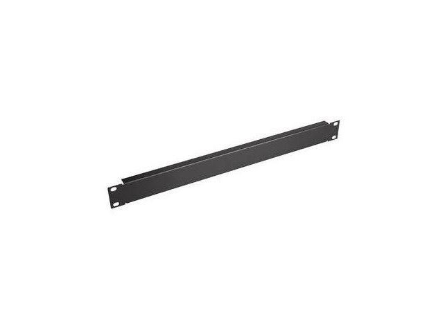 Lanview Blanking panel 1U black for  19 rack Nuts and Screws