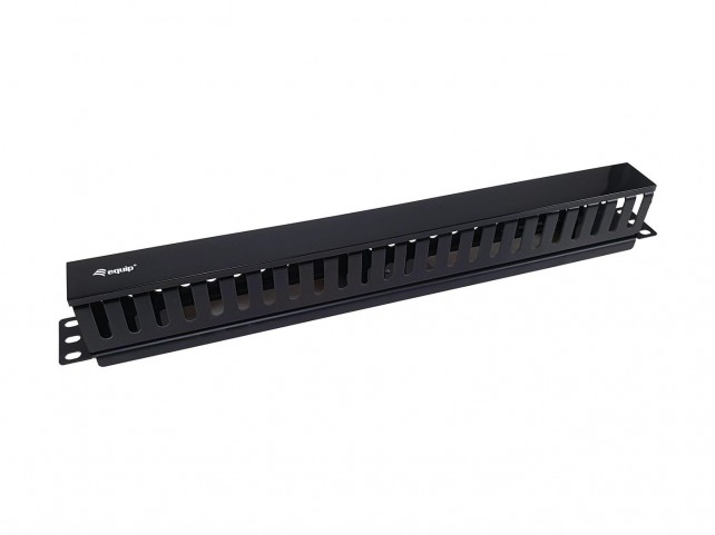 Equip 19 Rack Mount Cable  Management Panel Black