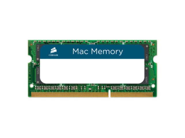 RAM SO-DIMM NOTEBOOK DDR3 8GB PC3-10600 1333MHz CL9 CORSAIR - APPLE QUALIFIED