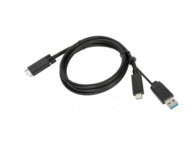 Targus 1.8 m USB-C To USB-C DOCK  Cable w Screw Mount and USB-A
