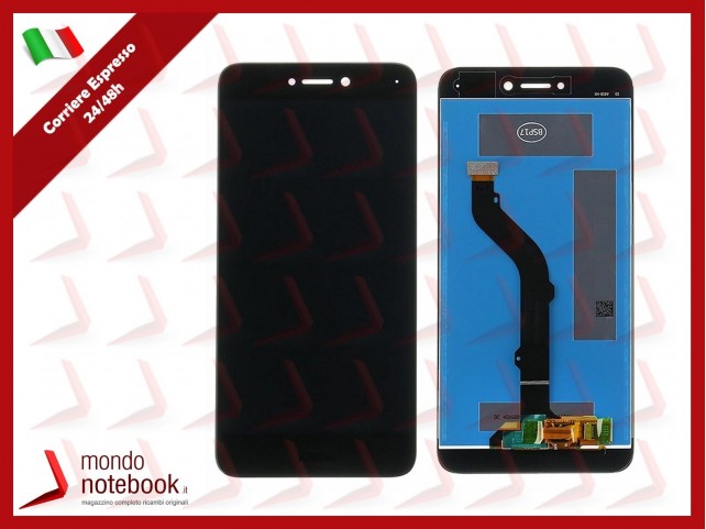 DISPLAY LCD PER HUAWEI P8 LITE 2017 PRA-LA1 LX1 LX3 TOUCH SCREEN SCHERMO NERO
