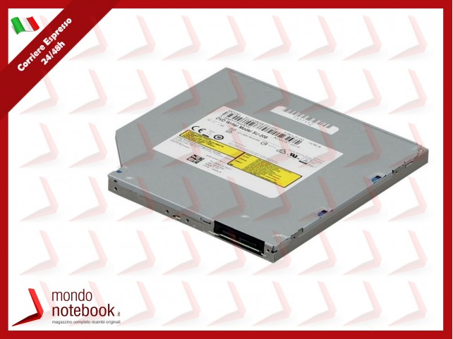 Masterizzatore Unità Ottica Dell DVD+/-RW per Notebook 9,5mm SATA 8X/8X GU90N