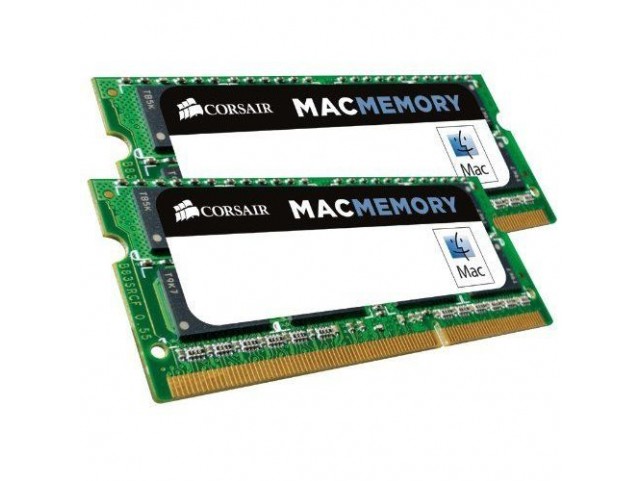 RAM SO-DIMM NOTEBOOK DDR3L 16GB [2x8GB] PC3-12800 1600Mhz CL11 CORSAIR - APPLE QUALIFIED