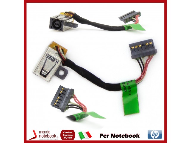 Connettore di Alimentazione DC Power Jack HP Elitebook 1040 G1 G2 G3 G4 728598-FD6