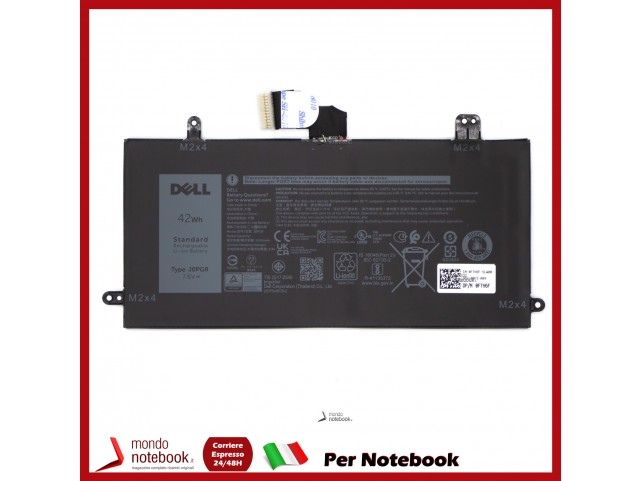 Batteria Originale DELL Latitude 5285 5290 2-in-1 42Wh J0PGR 0J0PGR