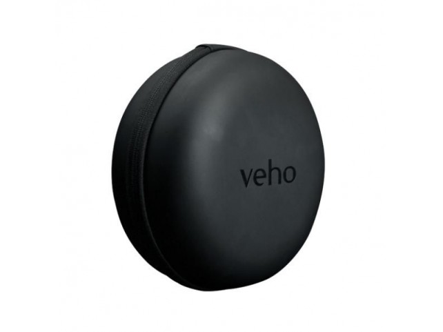 Veho On ear headphones carry case  hard - Black