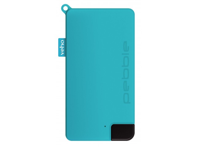 Veho Pokket 1000mah keyring sized  power bank - Blue