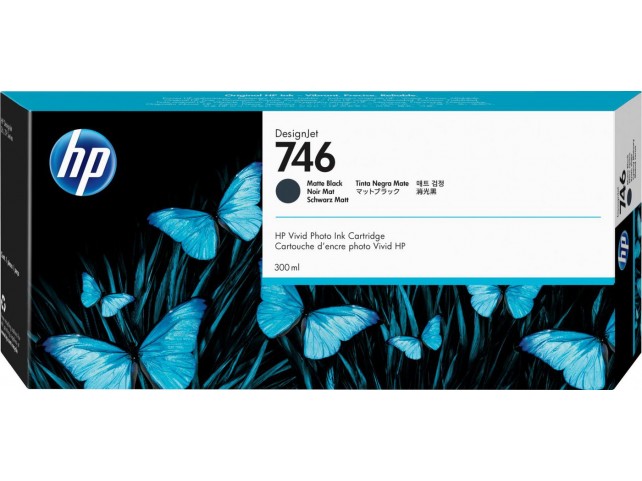HP 746 300-ml Matte Black Ink  Cartridge