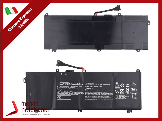 Batteria Originale HP 15 G3 G4 ZBOOK STUDIO G3 808450-002 ZL04XL