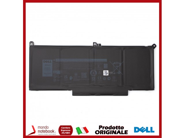 Batteria Originale DELL Latitude 7480 7280 7490 7390 7380 7290 F3YGT 0F3YGT