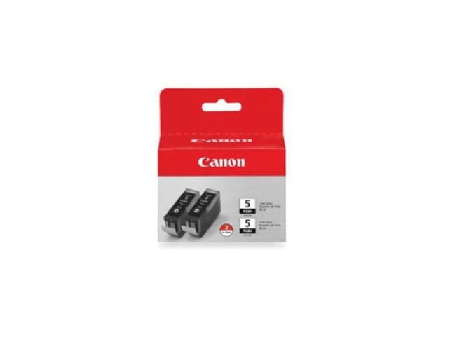 Canon 0628B030 Ink Black Twin Pack PGI-5BK  PGI-5BK Twin Pack Original
