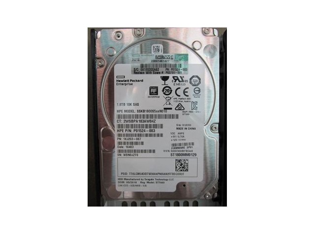 Hewlett Packard Enterprise P03799-001-RFB DRV 1.8TB SFF HDD 10K SS7K  SS8K SG