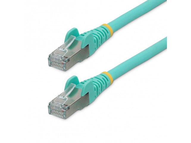 StarTech.com NLAQ-3M-CAT6A-PATCH 3M Cat6A Ethernet Cable -  Aqua - Low Smoke Zero Halogen