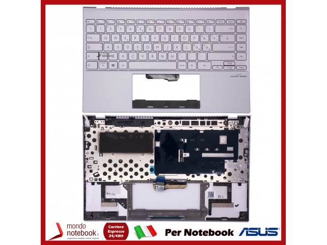 Tastiera Con Top Case ASUS UX425 UX425JA Series (Italiana) - Retroilluminata