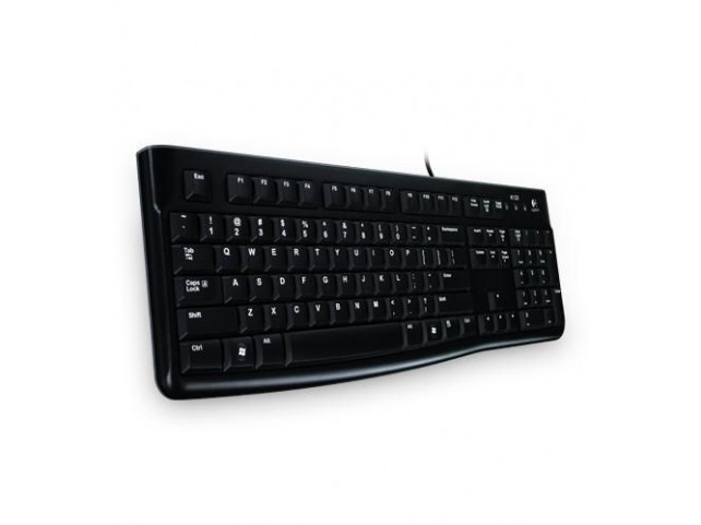 Logitech 920-002522 K120 For Business Keyboard  Usb Qwerty Russian Black