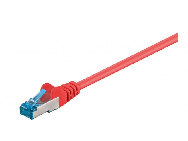 MicroConnect SFTP6A015R S/FTP CAT6A 1 5M Red LSZH  PIMF( Pairs in metal foil)