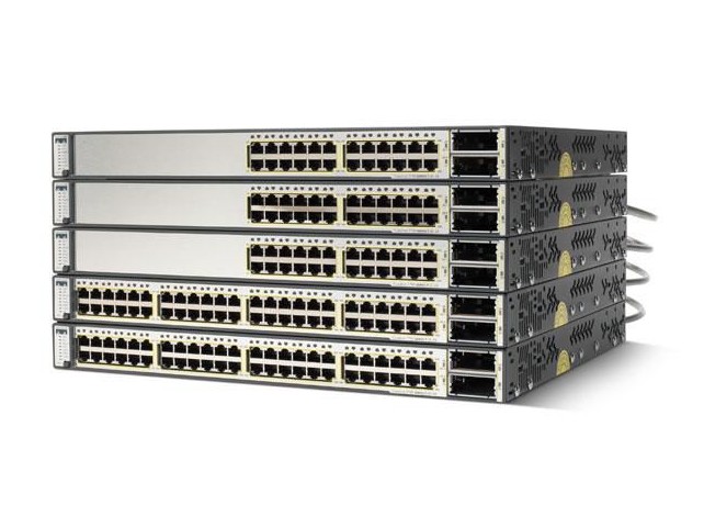 Cisco WS-C3750E-24TD-S-RFB CATALYST 3750E 24 10/100/1000  x x Refurbished x x 2 10GE 265W