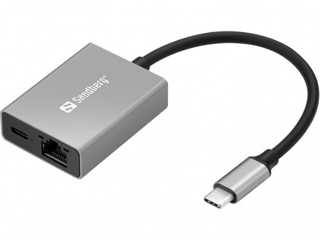 Sandberg 136-60 USB-C Gigabit Adapter PD100W  