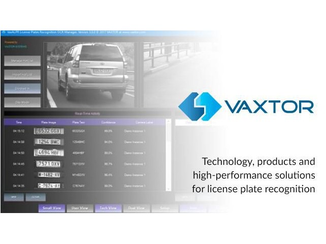 Ernitec E-ER-ALPR-OC-VAX Vaxtor ALPR OC License  