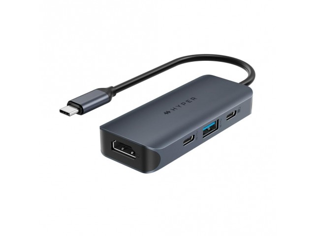 Hyper HD4001GL Drive EcoSmartT Gen.2  Universal USB-C 4-in-1 Hub w