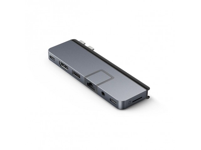Hyper HD575-GRY-GL HD7-in-2 USB-C Hub for MBPro21  