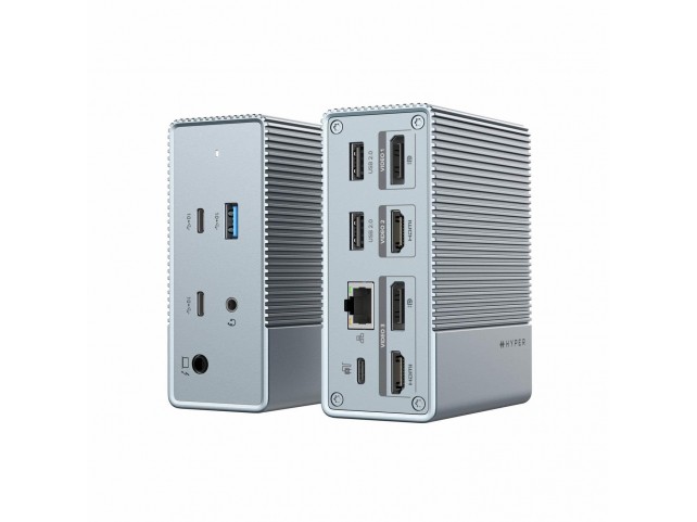 Hyper HDG212B-GL HD GEN2 12-port Docking  