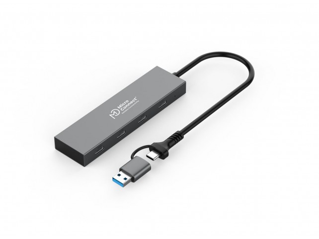 MicroConnect UC0070-5G-USB-C-4IN1-C USB 3.2 GEN1 Dual Port  USB-A+USB-C with 4ports