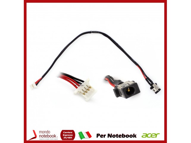 Connettore di Alimentazione DC Power Jack ACER Aspire R7-371T S3-392G
