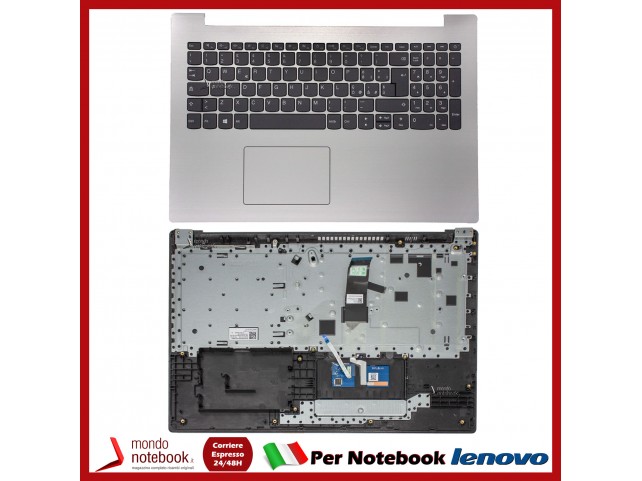 Tastiera con Top Case LENOVO IdeaPad 330-15IGM 330-15AST 330-15IKB (Silver) Italiana