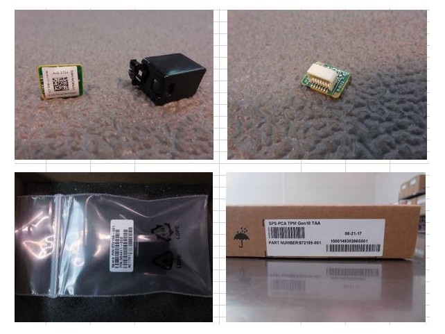 Hewlett Packard Enterprise 872159-001 TPM 2.0 module for HPE Gen10  servers