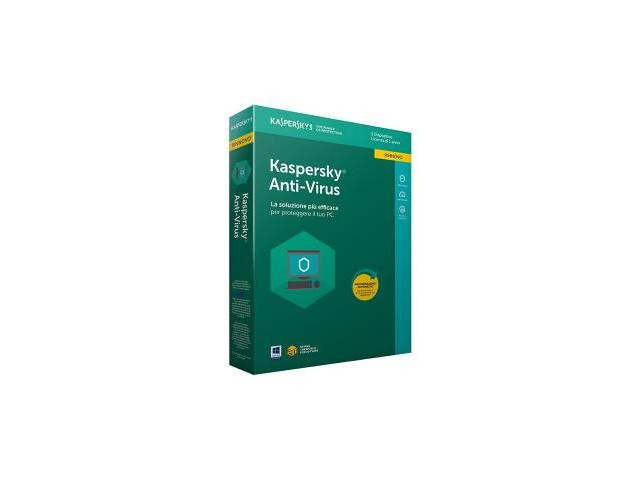 Kaspersky Antivirus 2018 Licenza per 1 Dispositivo 1 Anno Rinnovo