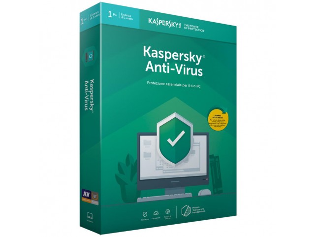 Kaspersky Antivirus 2019 Licenza per 1 Dispositivo 1 Anno