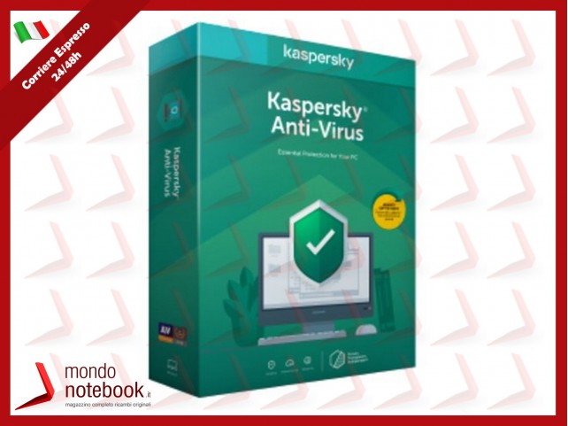 KASPERSKY ANTIVIRUS 2020 1 USER KL1171T5AFS-20SLIM