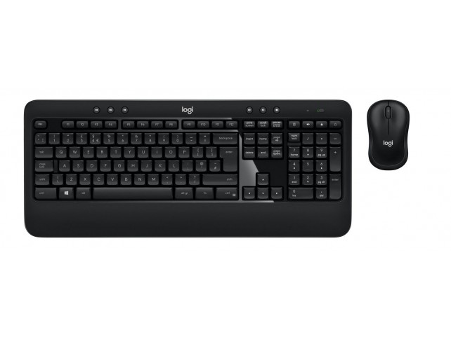 Logitech 920-008805 Advanced Combo Wireless  Keyboard And Mouse