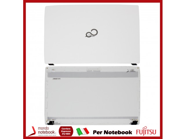 Cover LCD FUJITSU Lifebook A544 AH544 A514 (Bianca) (No Cavi Antenna)